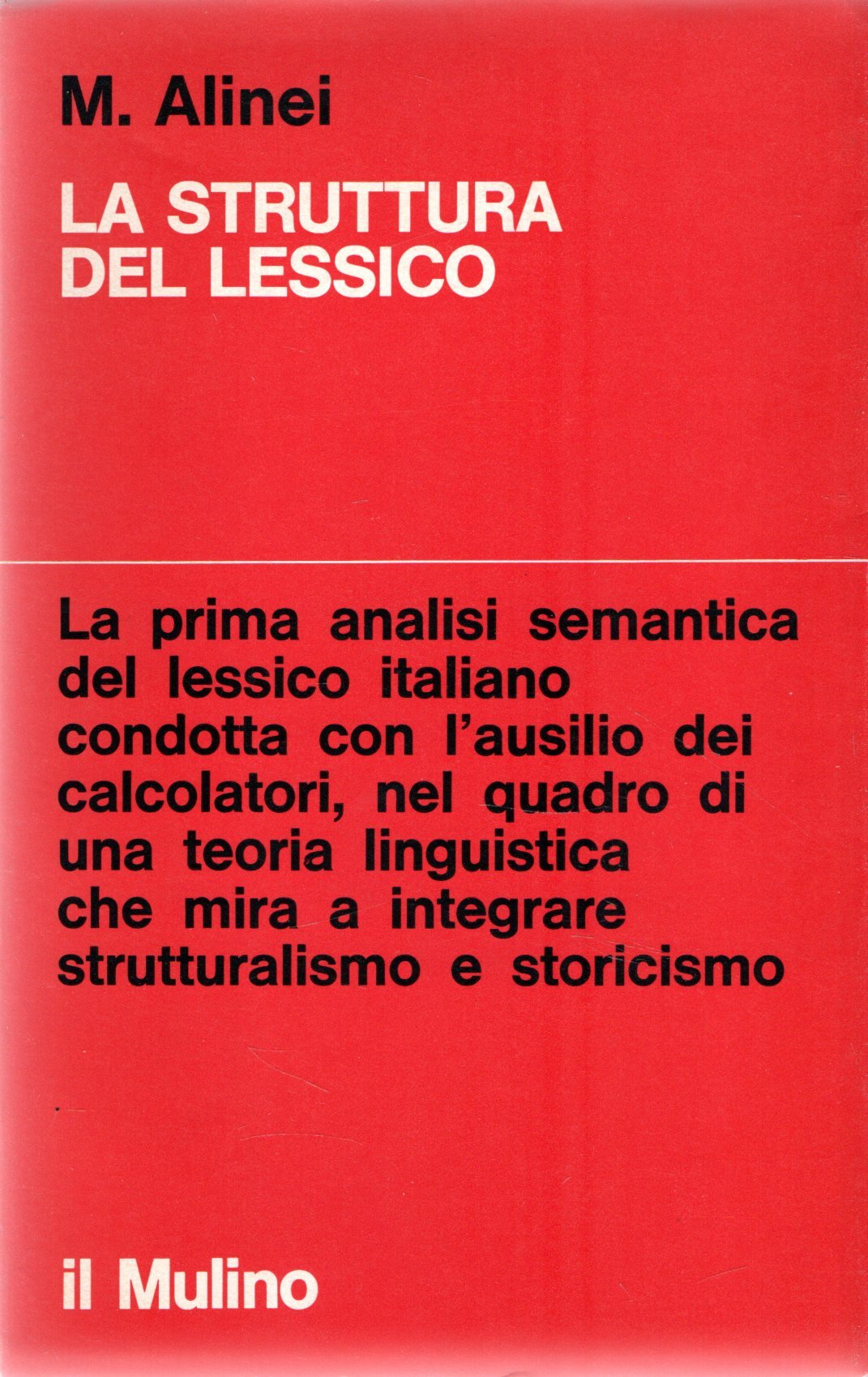 La struttura del lessico