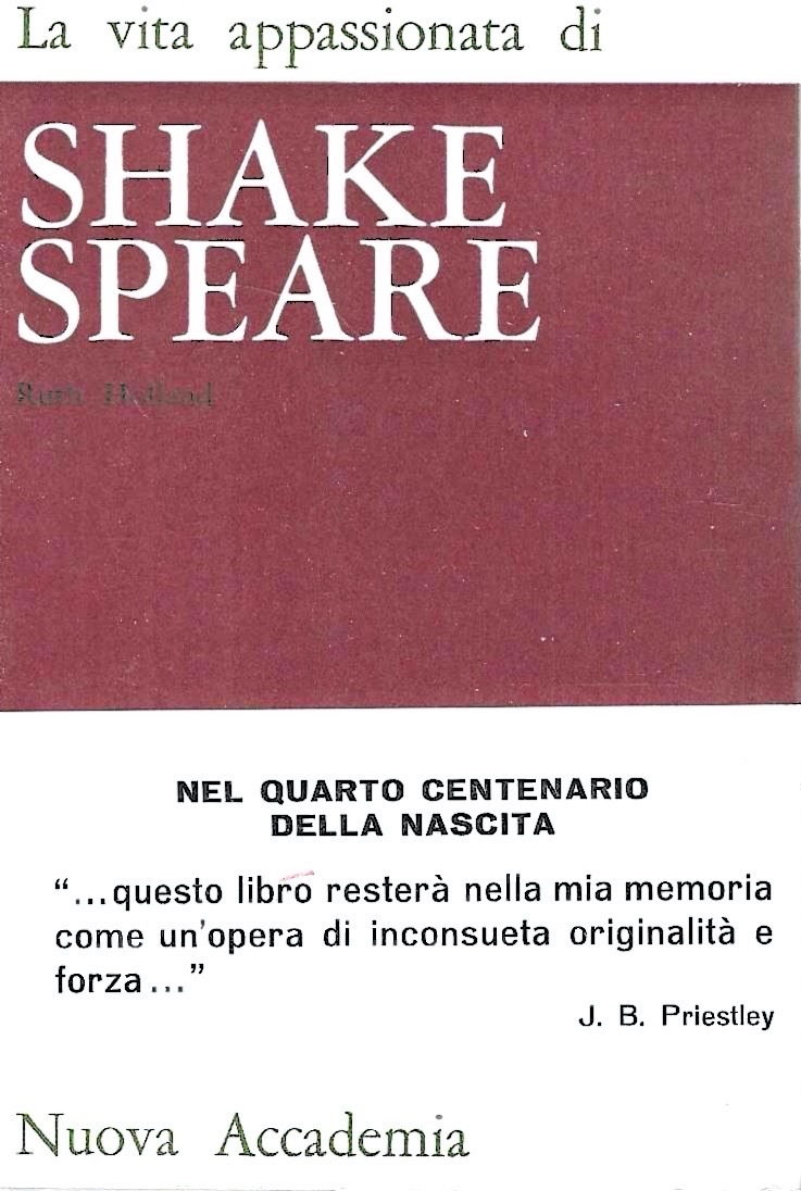 La vita appassionata di Shakespeare