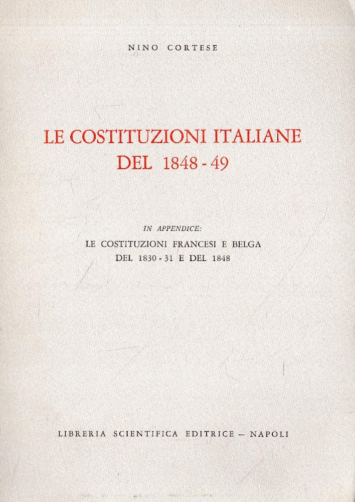 Le Costituzioni del 1848-49