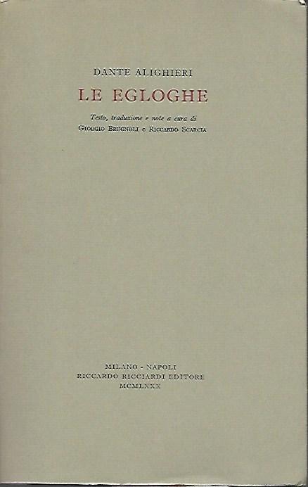 Le egloghe