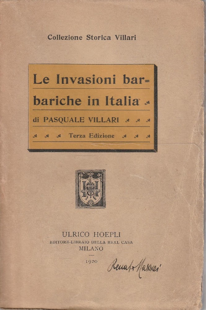 Le invasioni barbariche in Italia di Pasquale Villari
