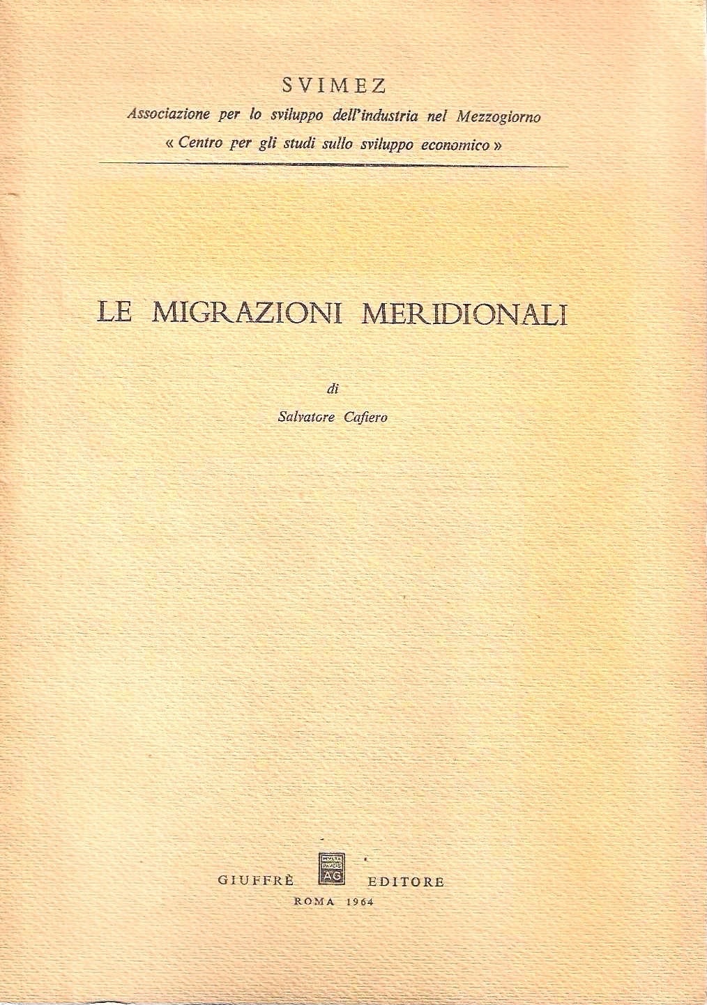 Le migrazioni meridionali