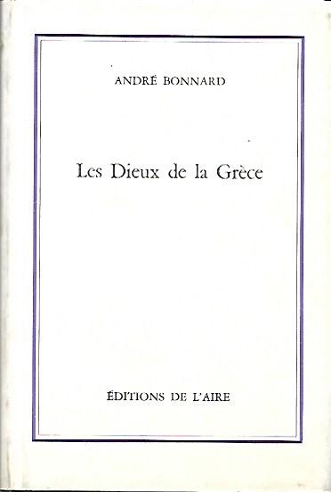 Les dieux de la Grèce