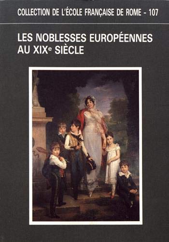 Les noblesses européennes au XIXe siècle