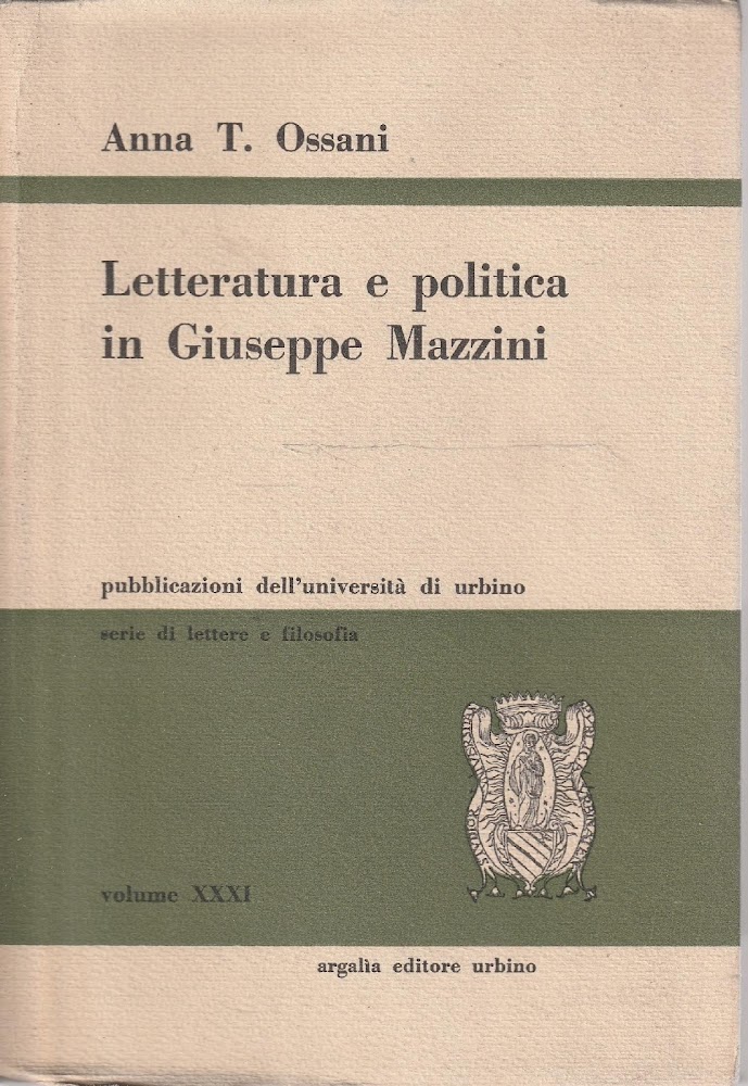Letteratura e politica in Giuseppe Mazzini