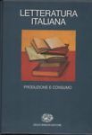 Letteratura italiana 2: Produzione e consumo.
