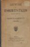Letture del Risorgimento Italiano (1749 - 1870)