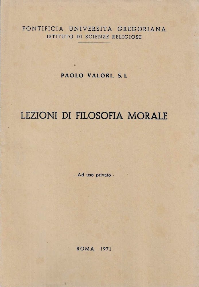Lezioni di filosofia morale