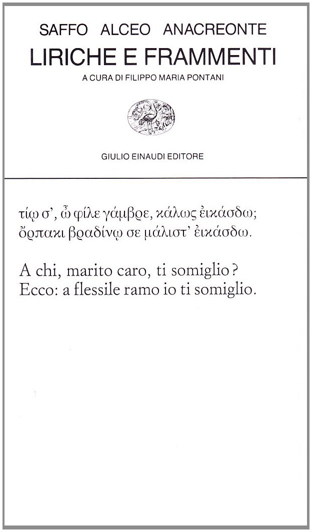 Liriche e frammenti