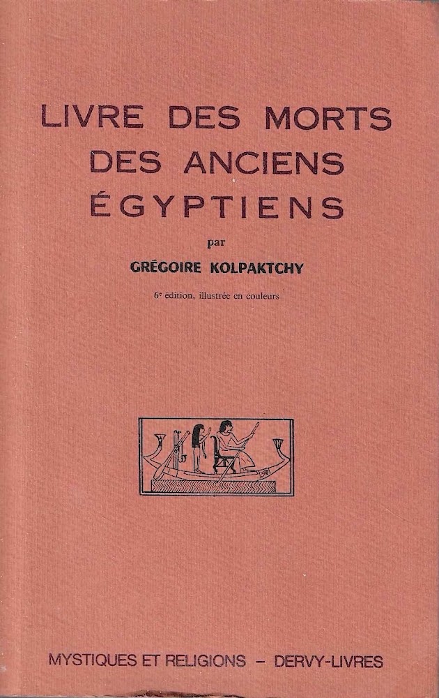 Livre des morts des anciens Égyptiens