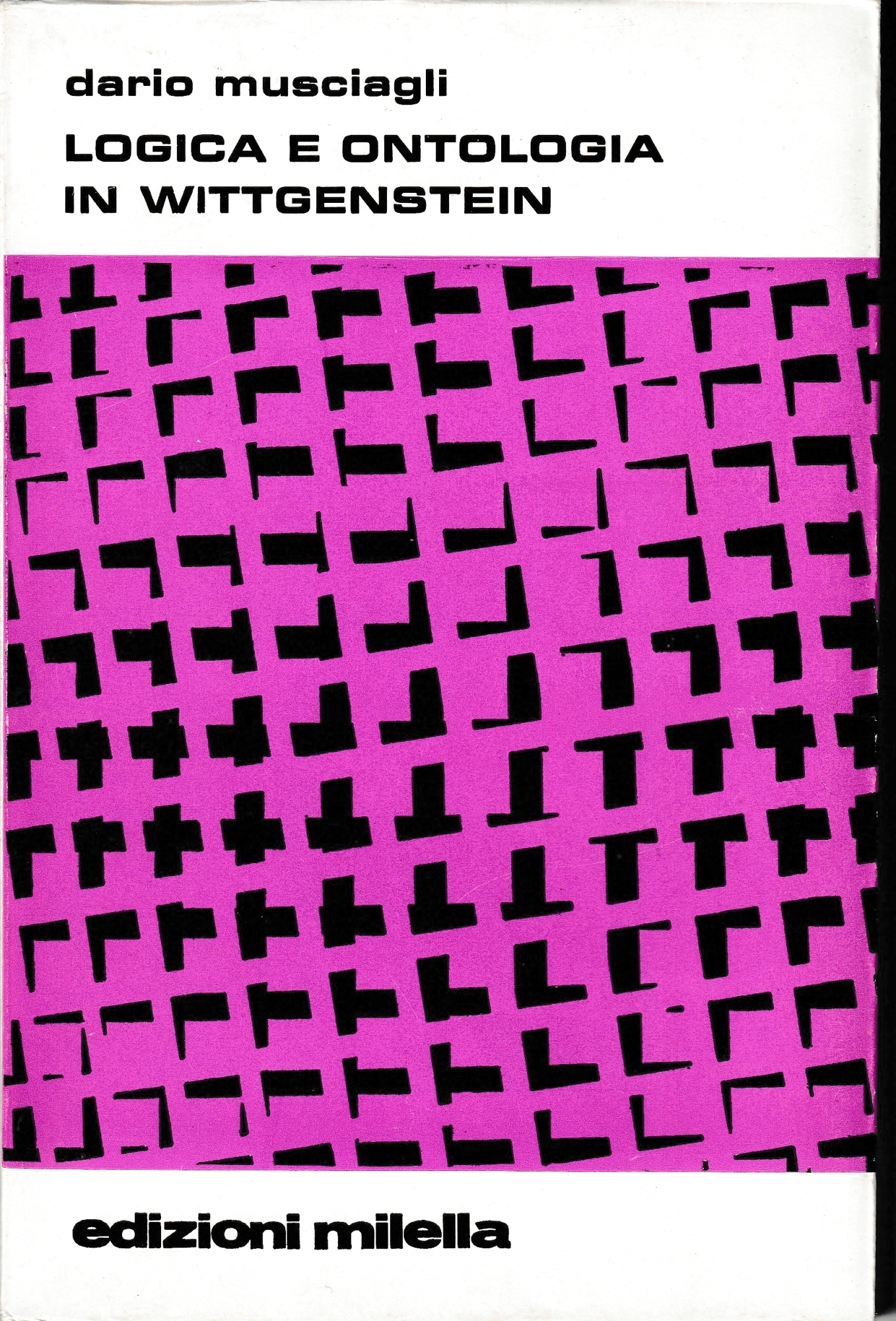 Logica e ontologia in Wittgenstein : proposta d'analisi su struttura …