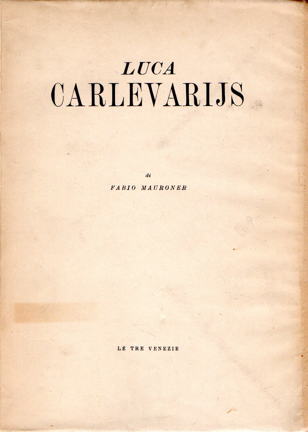 Luca Carlevarijs