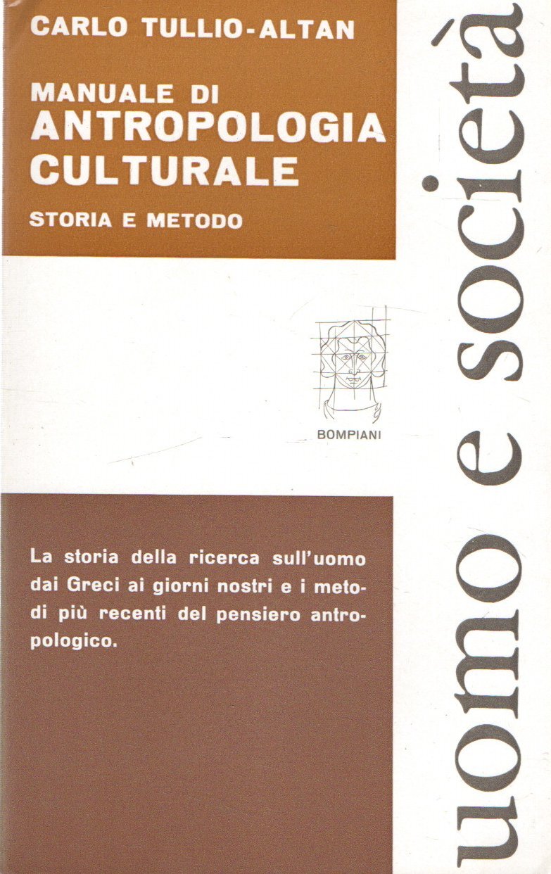 Manuale di antropologia culturale: storia e metodo