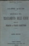 MANUALE PEL TRACCIAMENTO DELLE CURVE DELLE FERROVIE E STRADE CARRETTIERE