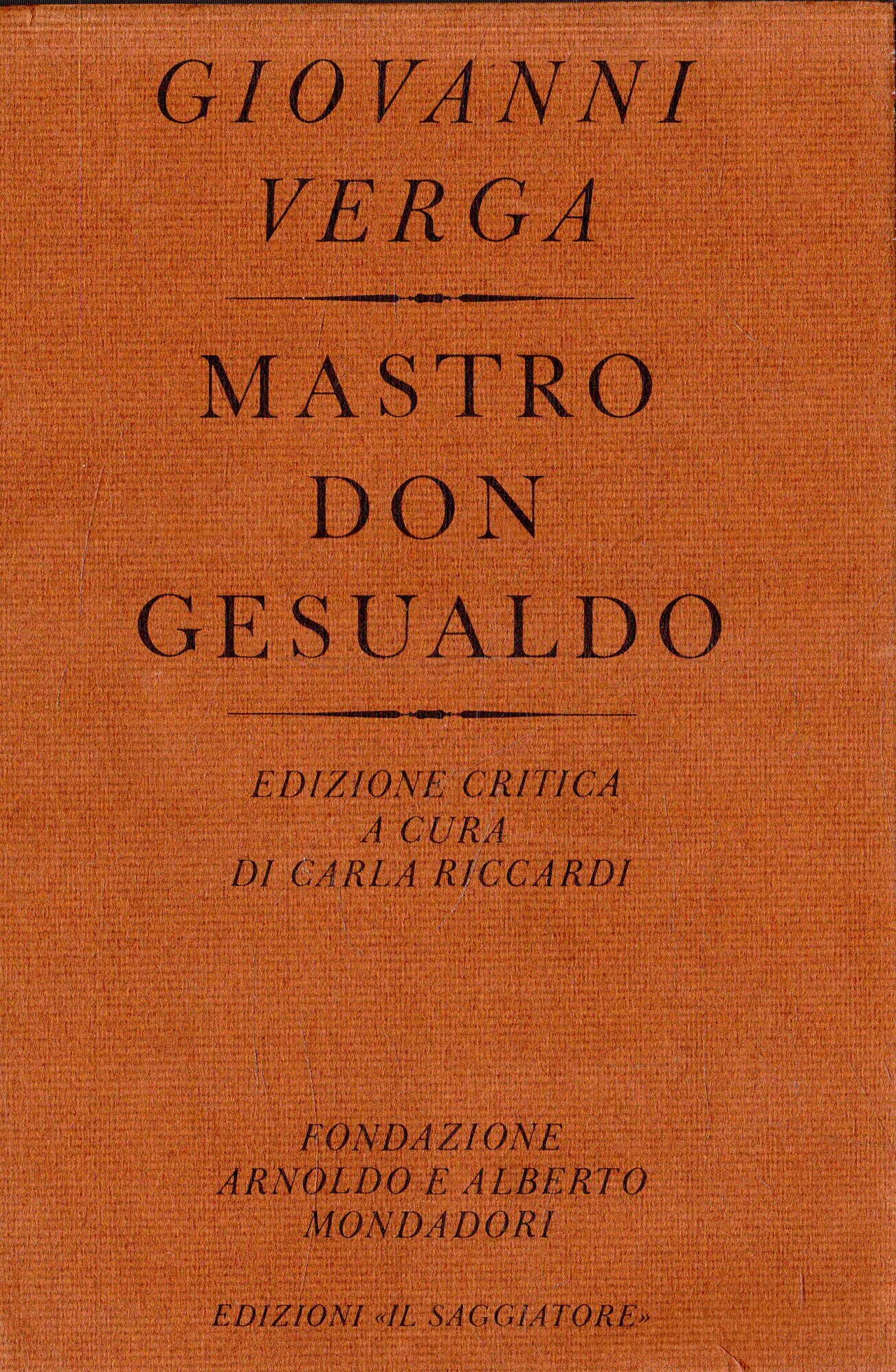 Mastro don Gesualdo