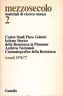 MEZZOSECOLO. Materiali di ricerca storica, 2