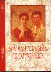 Minima epigraphica et papyrologica