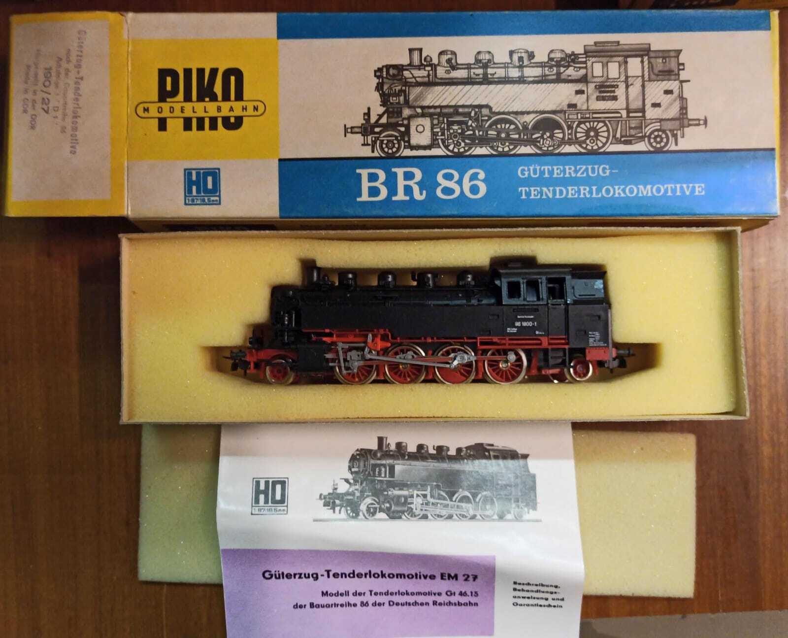 MODELLISMO. BR 86. Güterzug-Tenderlokomotive
