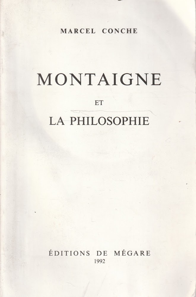 Montaigne et la philosophie