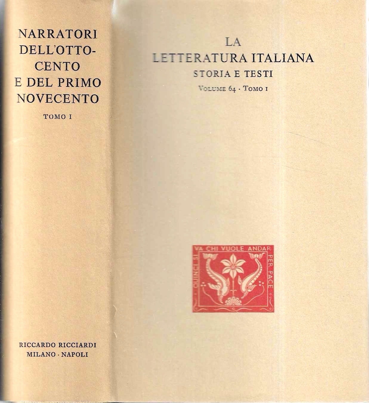 Narratori dell'Ottocento e del primo Novecento - Tomo I (Collana …