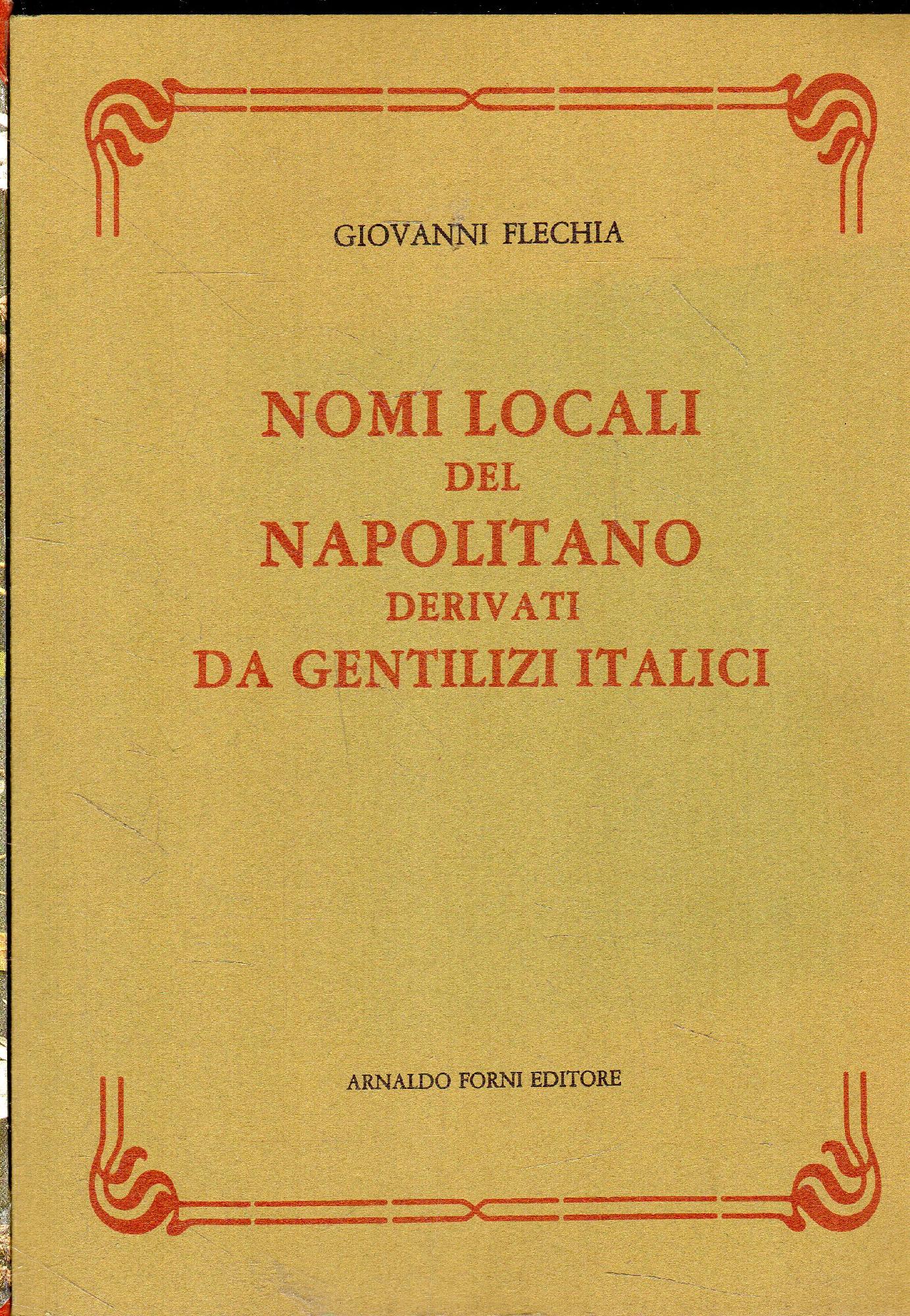 Nomi locali del Napolitano derivati da gentilizi italici