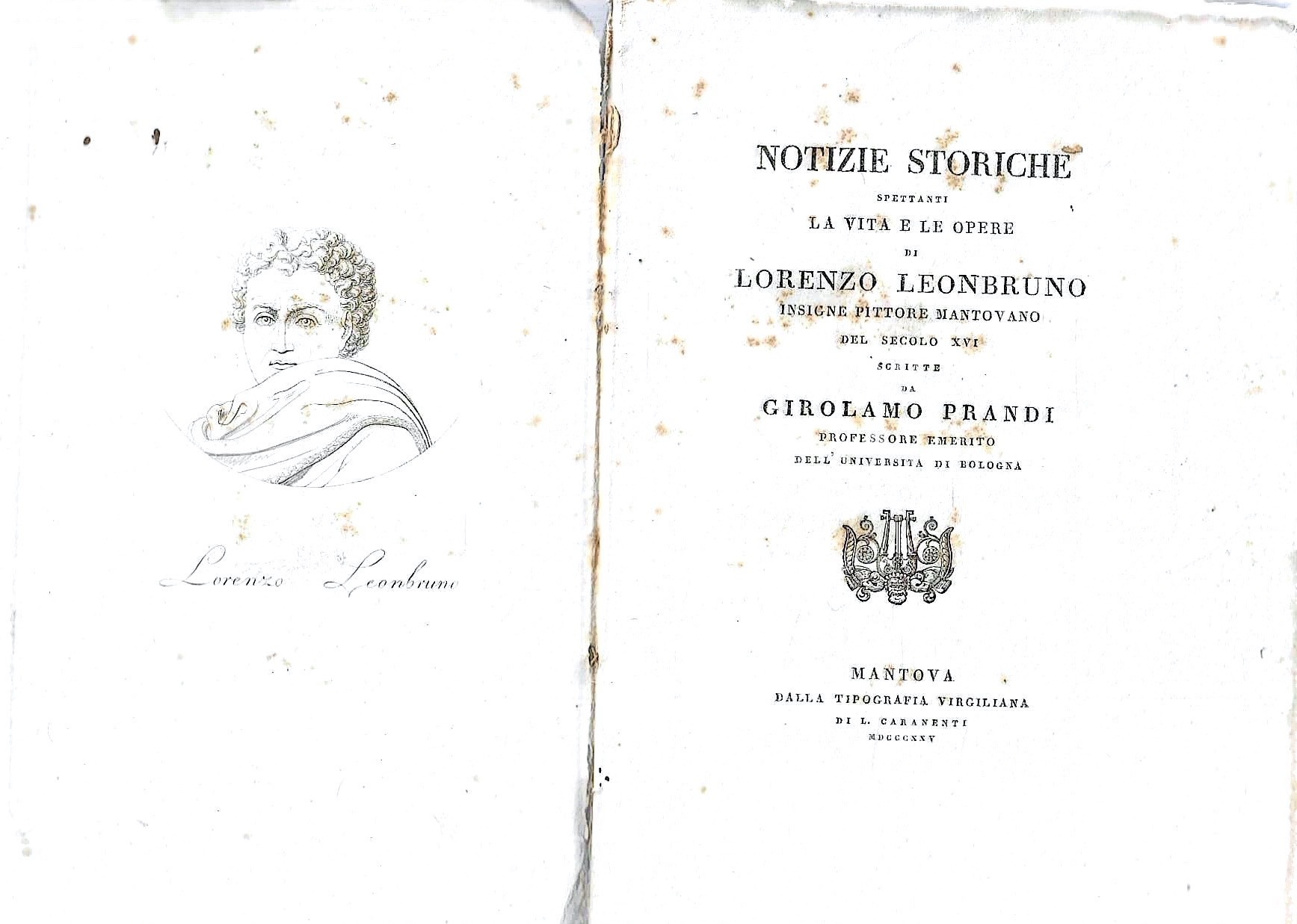 Notizie storiche spettanti la vita e le opere di Lorenzo …