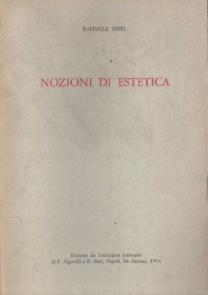 Nozioni di estetica