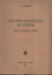 Nuova raccolta di studi.