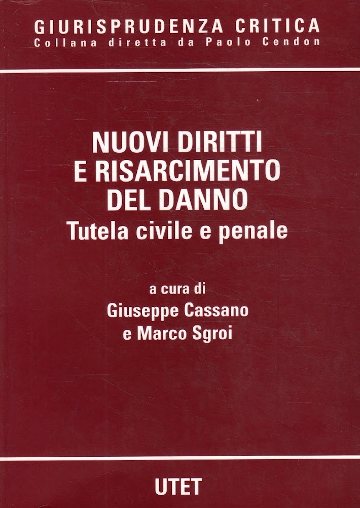 Nuovi diritti e risarcimento del danno : tutela civile e …