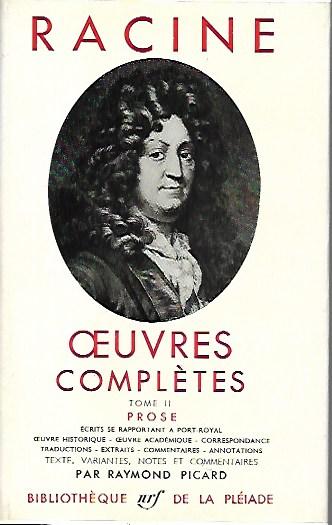 Oeuvres complètes, tome II