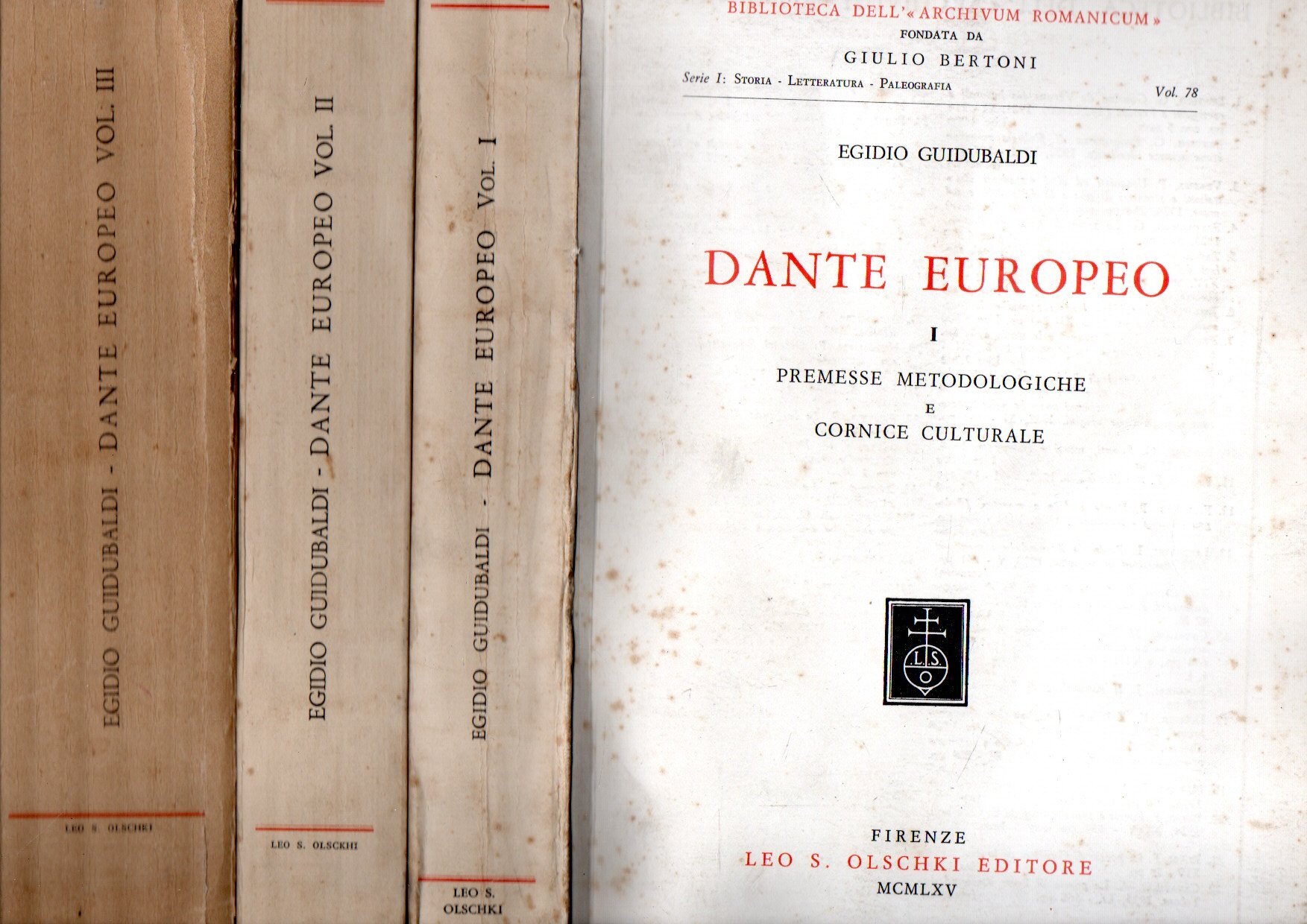 Offerta! Dante Europeo (3 Vol.)