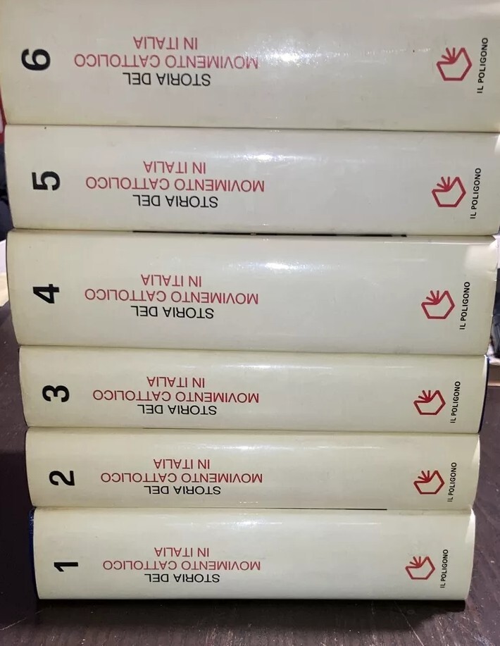 OFFERTA!!! Storia del movimento cattolico in Italia 6 volumi