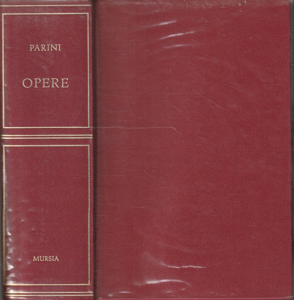 Opere di Giuseppe Parini a cura di Ettore Bonora