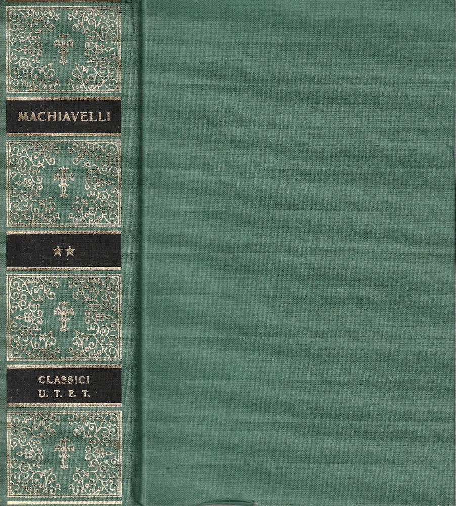 Opere di Niccolò Macchiavelli Volume secondo