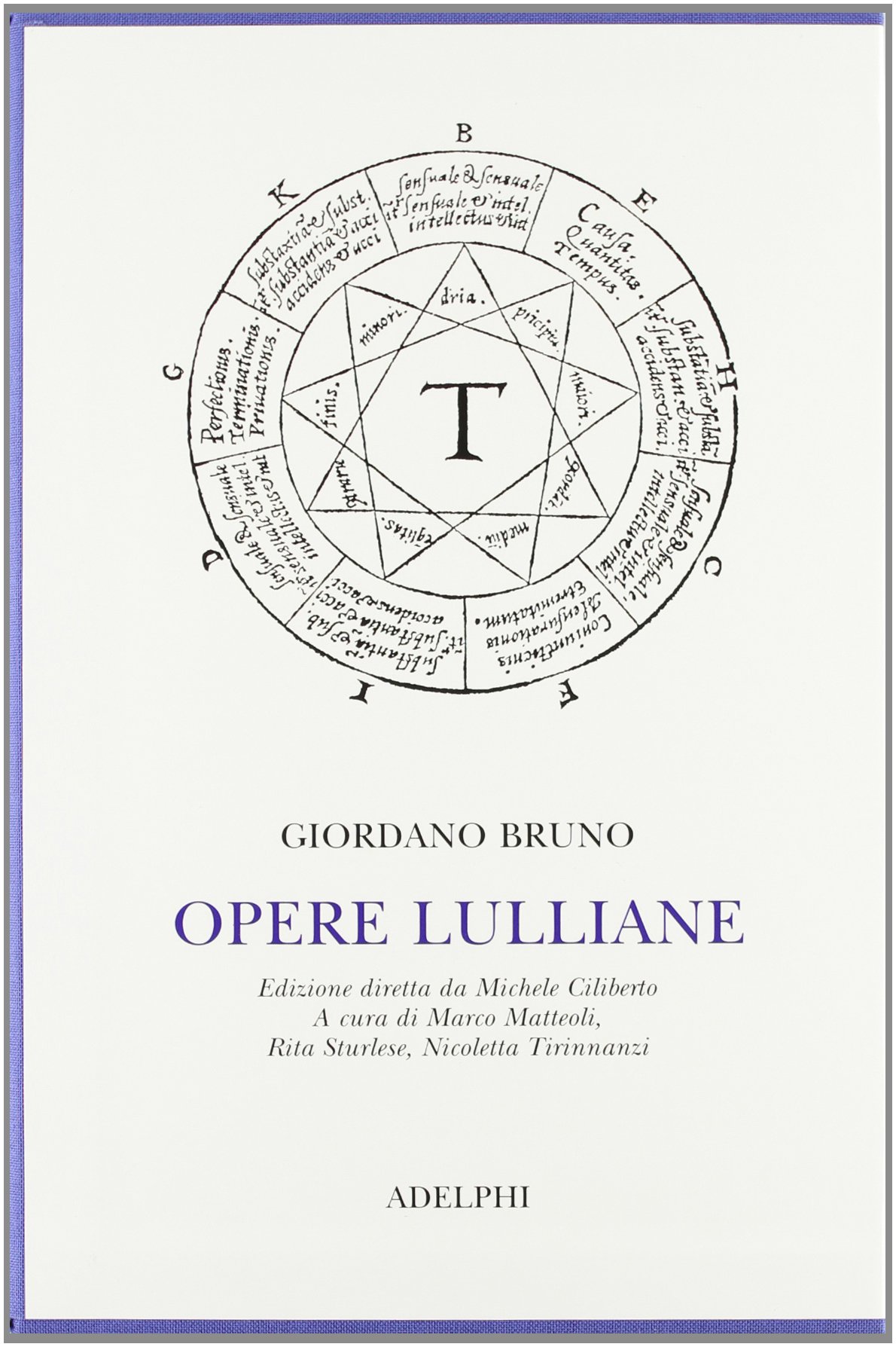 Opere lulliane. Testo latino a fronte