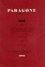 PARAGONE - Rivista di arte - n^389,Luglio 1982