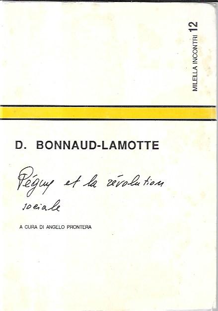 Péguy et la révolution sociale