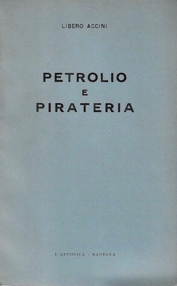 Petrolio e pirateria