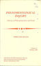 PHENOMENOLOGICAL INQUIRY