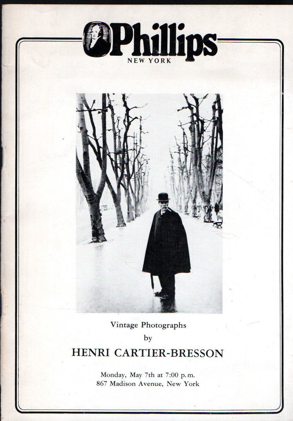 Phillips: Vintage Photographs by Henri Cartier-Bresson