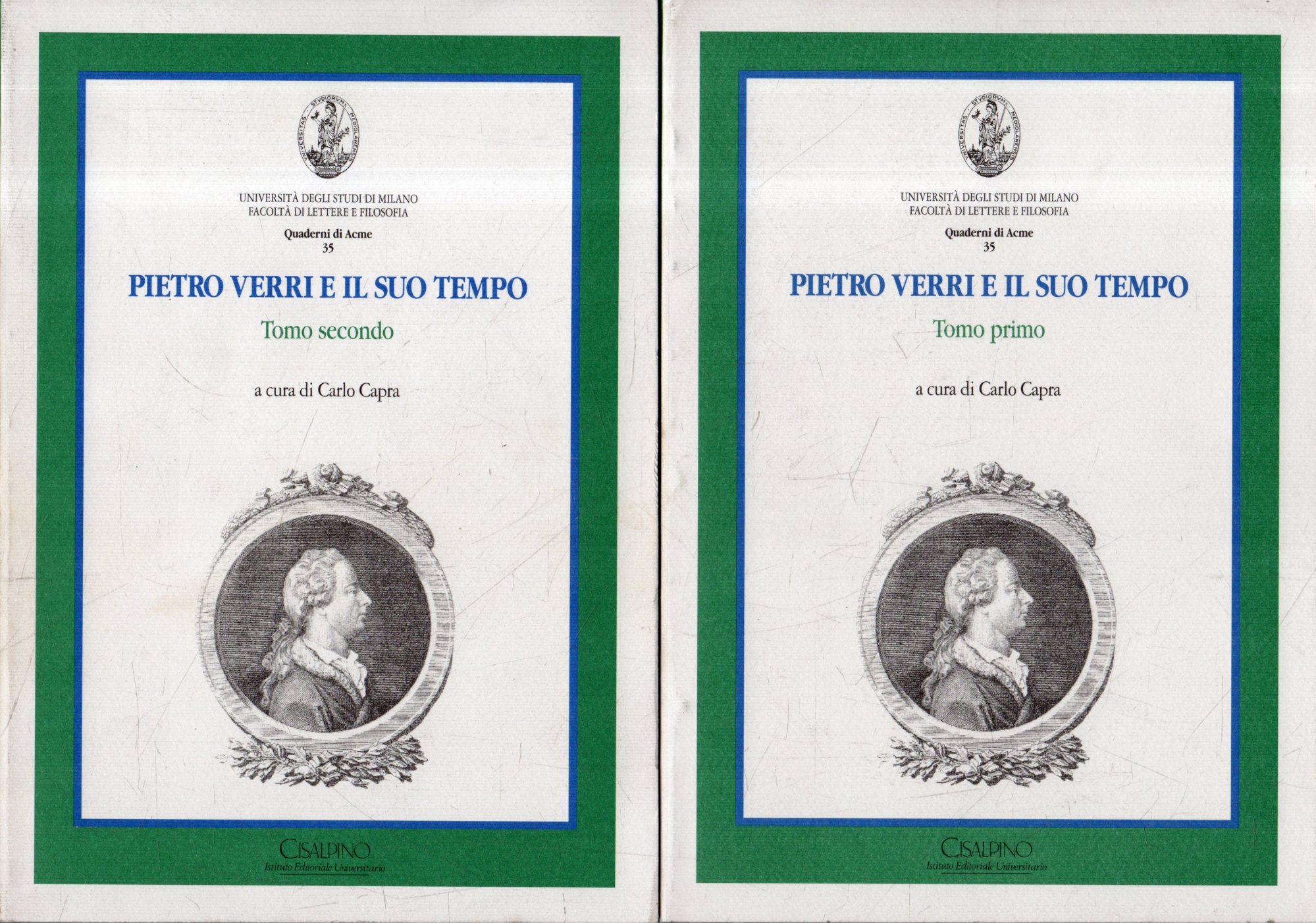 Pietro Verri e il suo tempo : Milano, 9-11 ottobre …