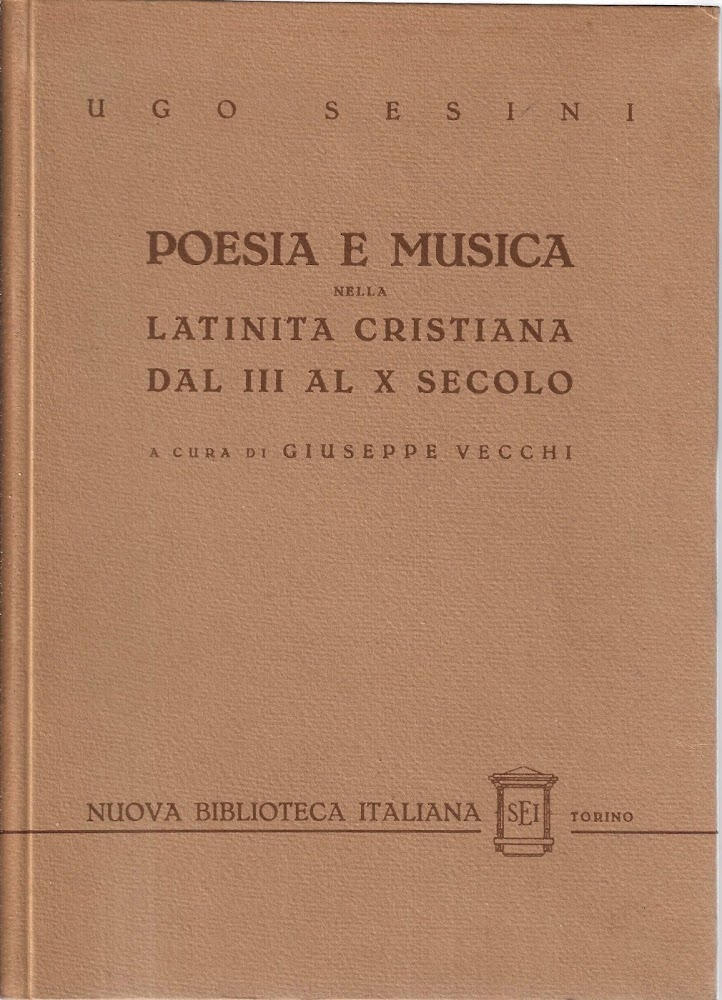 Poesia e musica nella latinità cristiana dal III al X …
