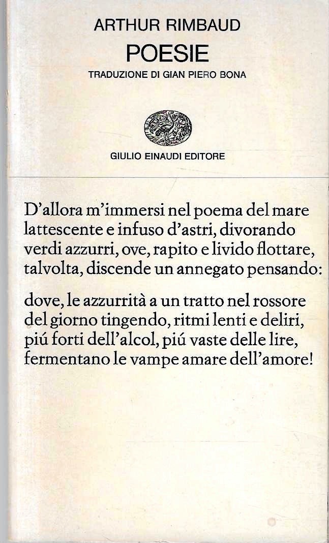 Poesie (Con testo a fronte)