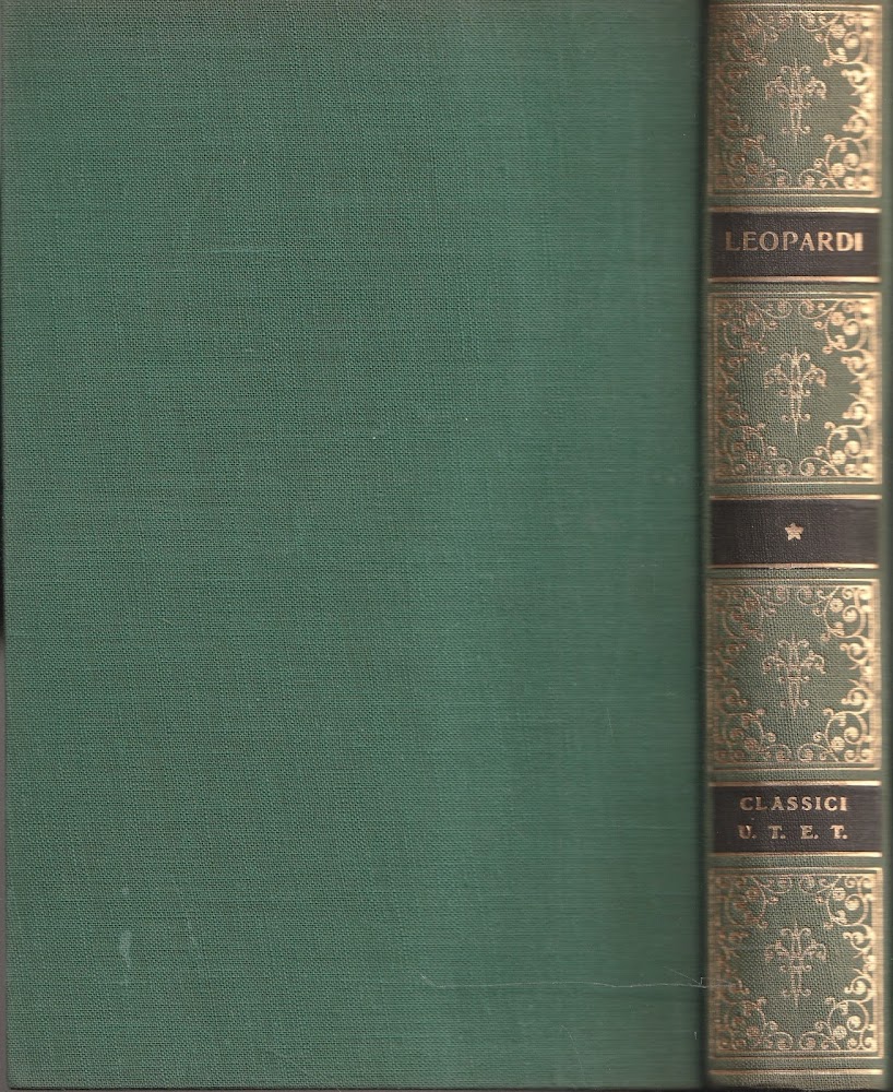 Poesie di Giacomo Leopardi - Vol. primo delle Opere