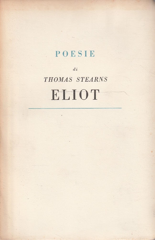 Poesie di Thomas Stearns Eliot