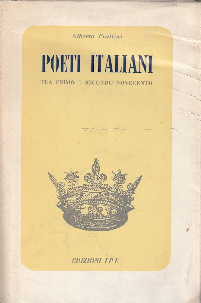Poeti italiani tra il primo e secondo Novecento