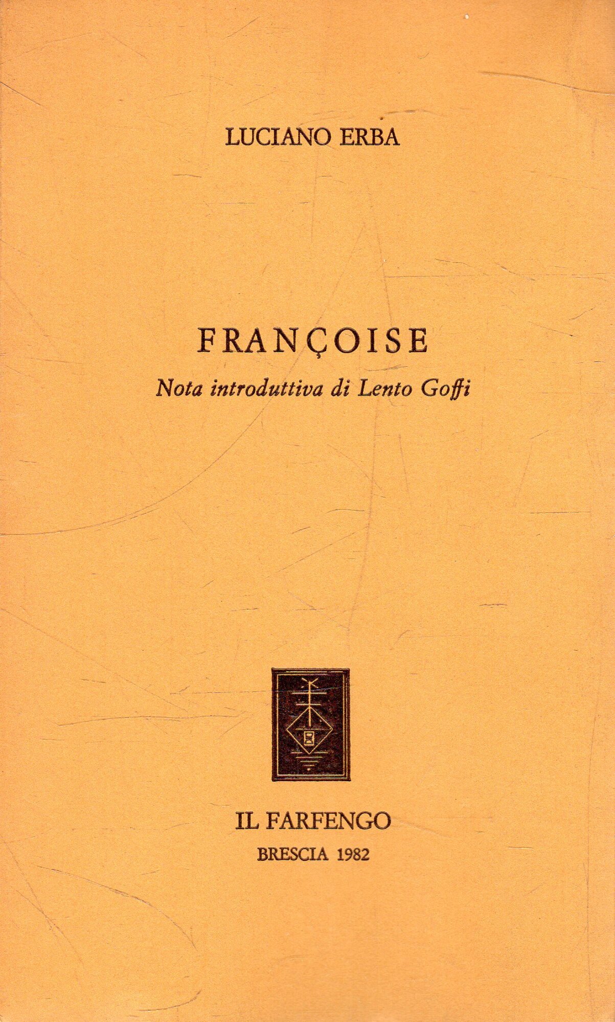 Prima edizione autografata! Francoise