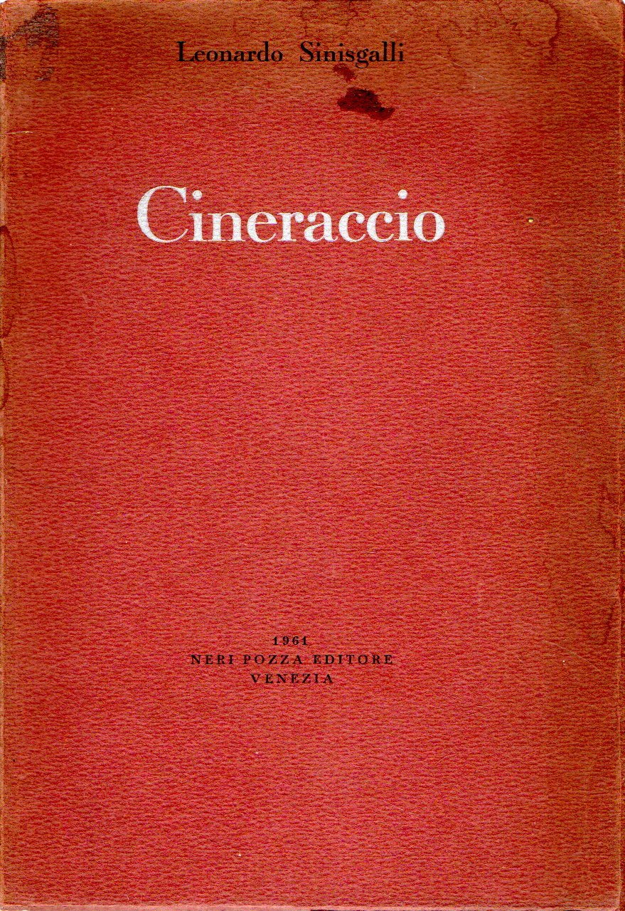 Prima Edizione! Cineraccio