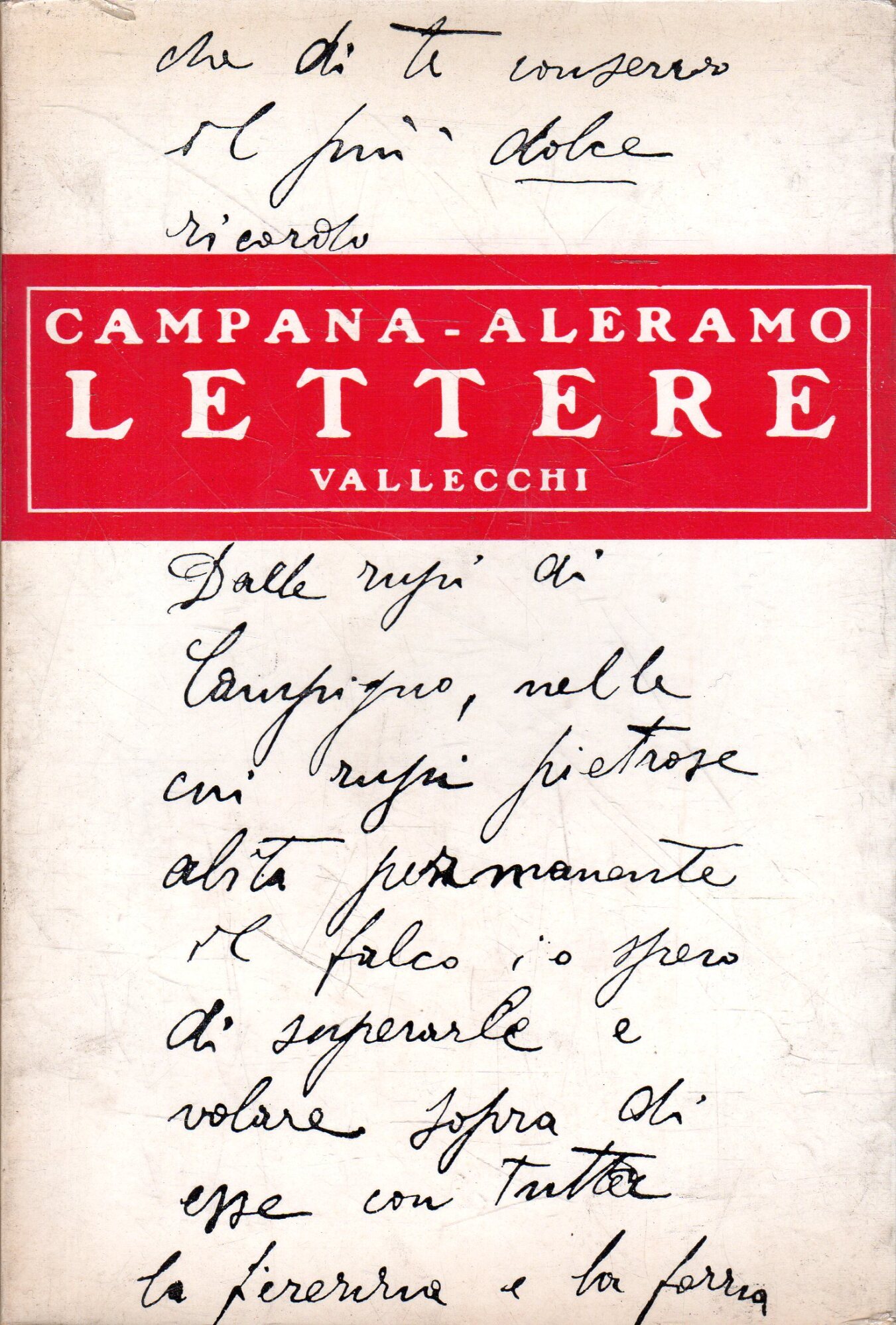 Prima Edizione! Lettere