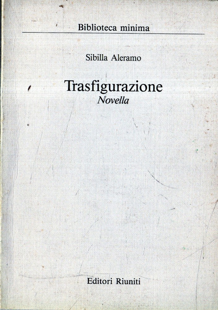 Prima Edizione! Trasfigurazione: Novella